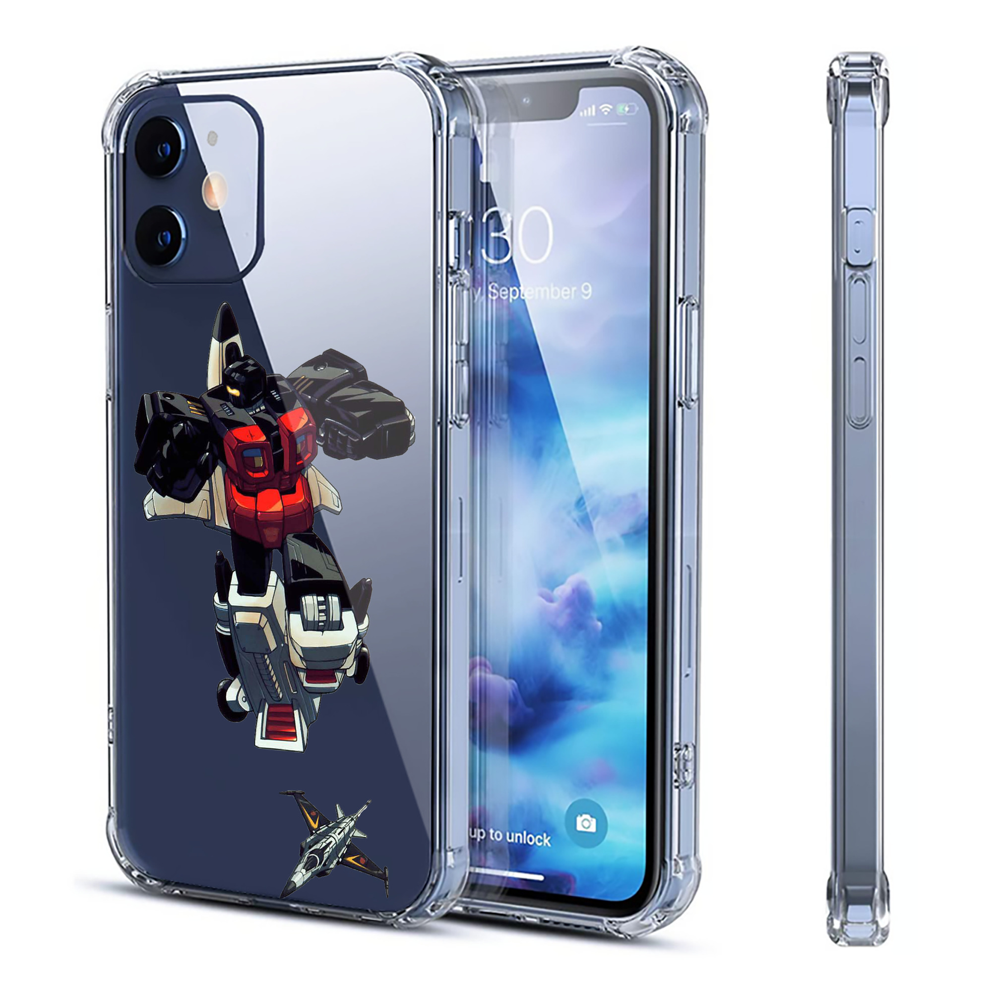 （画像用）  【iPhone 12シリーズ対応】透明スマホケース（クリアソフトケース）